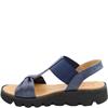 HEAVENLY FEET WOMENS SANDAL - NAVY